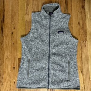 Better Sweater Vest Womens Medium Patagonia Grey Birch